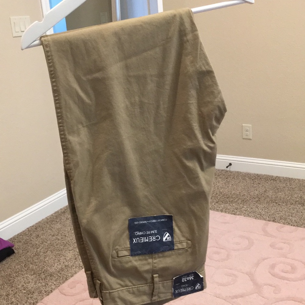 New men's slacks